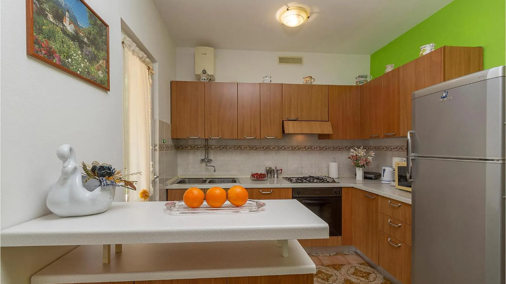 Lovely Apartment In Koromacno With House Sea View