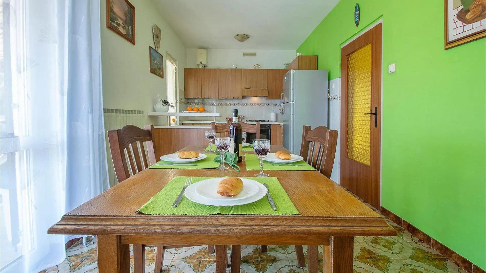 Lovely Apartment In Koromacno With House Sea View